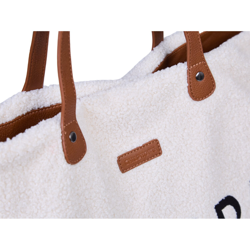 Family Bag Sac A Langer - Teddy Ecru (Childhome) - Image 8
