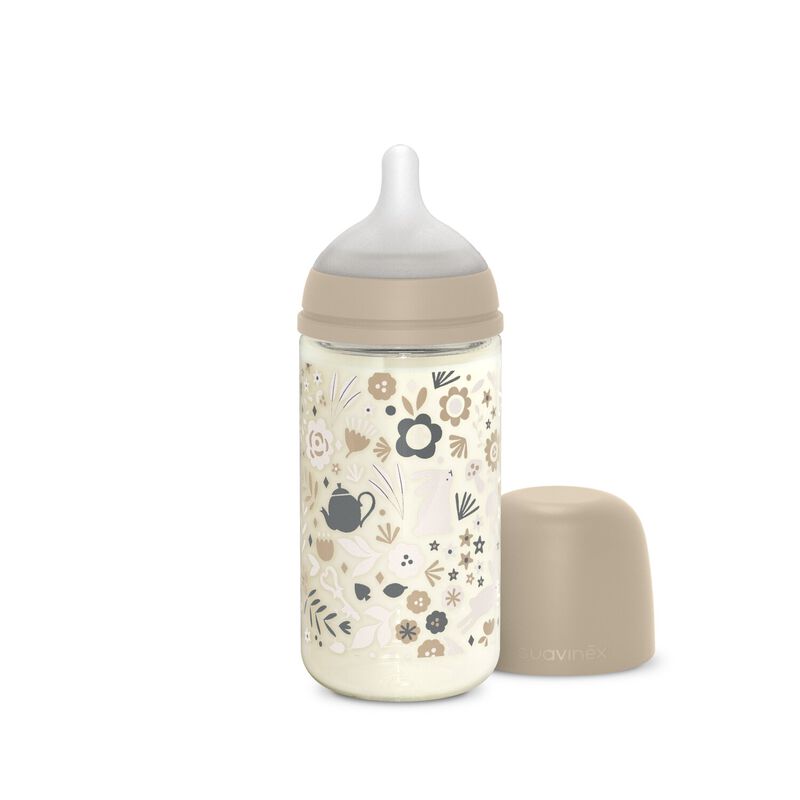 Babyflasche aus Glas 240ml mit Sauger SX Pro M Wonderland