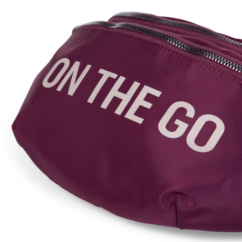 Childhome On-The-Go Belt Bag - Aubergine