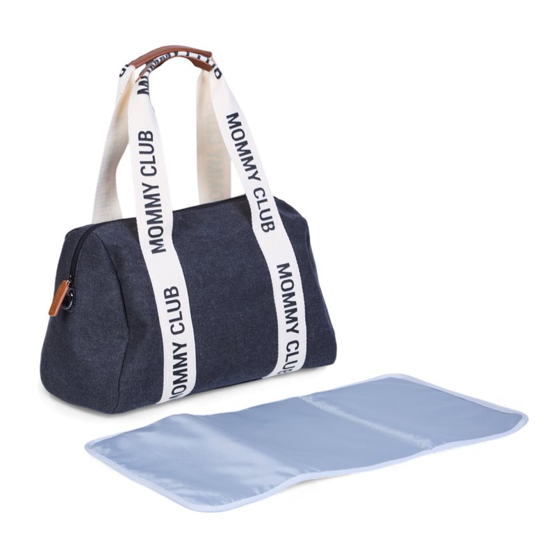 Mommy Club  Sac &agrave; Langer - Signature - Canvas  - Noir