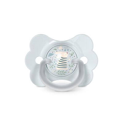 Ciuccio Butterfly SX Pro 0/6M decorato Wonderland - Bunny Blue