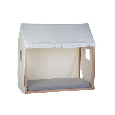 Cover House bed 70x140cm white