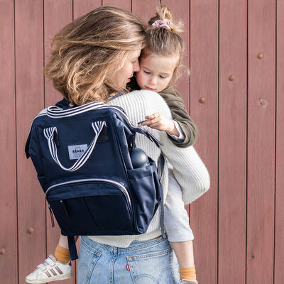 Wellington changing bag blue marine