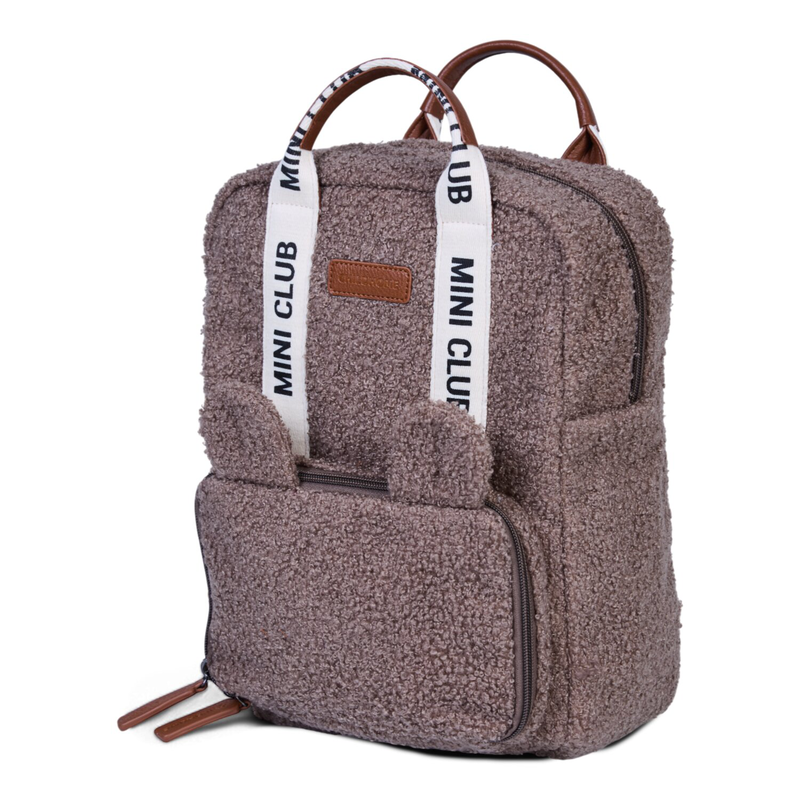 Mini Club Kids Backpack - Signature - Teddy Soft Brown