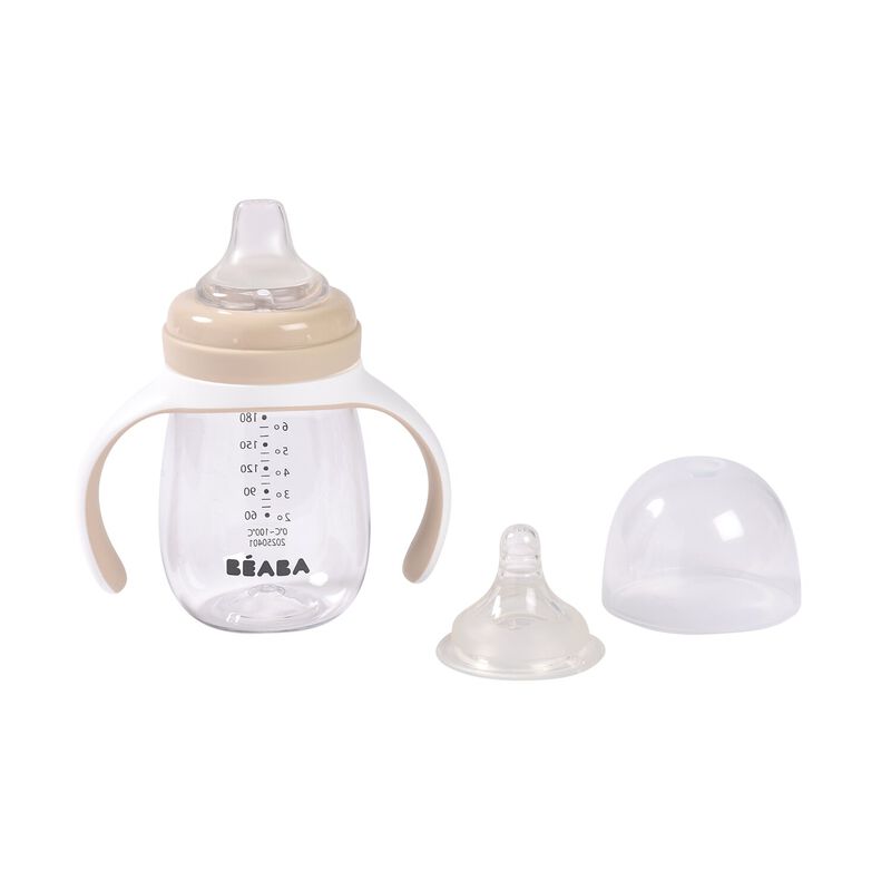 Borraccia training 2 in 1 210ml - Terra d'argilla 