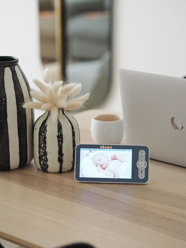 Babyphone vidéo zen premium beaba 2 en 1 : Écran + App Smartphone