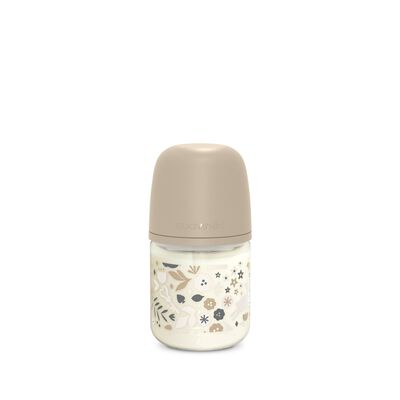 120ml glass feeding bottle with SX Pro S Wonderland teat
