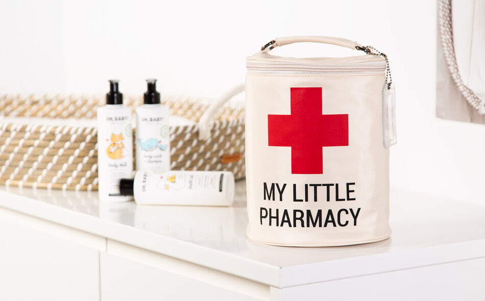Borsa per medicinali My Litlle Pharmacy bianco sporco