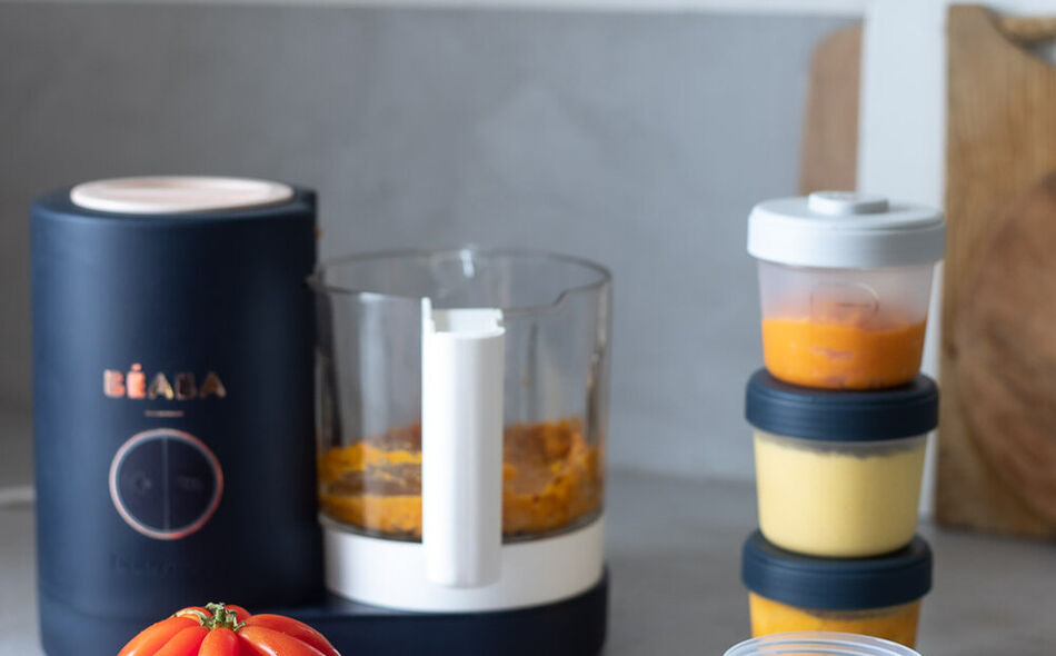 Set of 4 interlocking portion jars Set of 4 interlocking portion jars