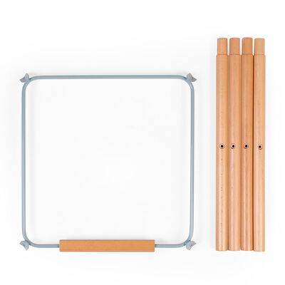 Evolu gambe extra lunghe Legno / Menta