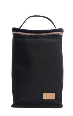 Isothermal meal pouch black 
