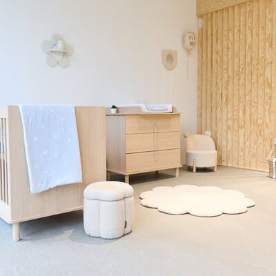 Lettino legno naturale 70x140