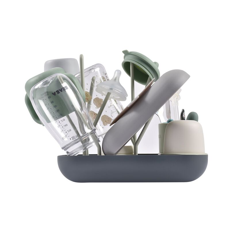 Egoutte-biberons Forêt Vert de gris/ Gris Minéral (Béaba) - Image 13