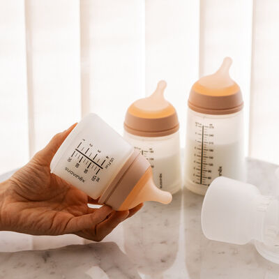 Biberon anticoliche Zer&oslash;.Zer&oslash; 120 ml &ndash; Taglia unica, speciale allattamento - Light