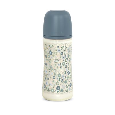 Polyamide feeding bottle with SX Pro 360 ml L flow teat Bonhomia - Blue