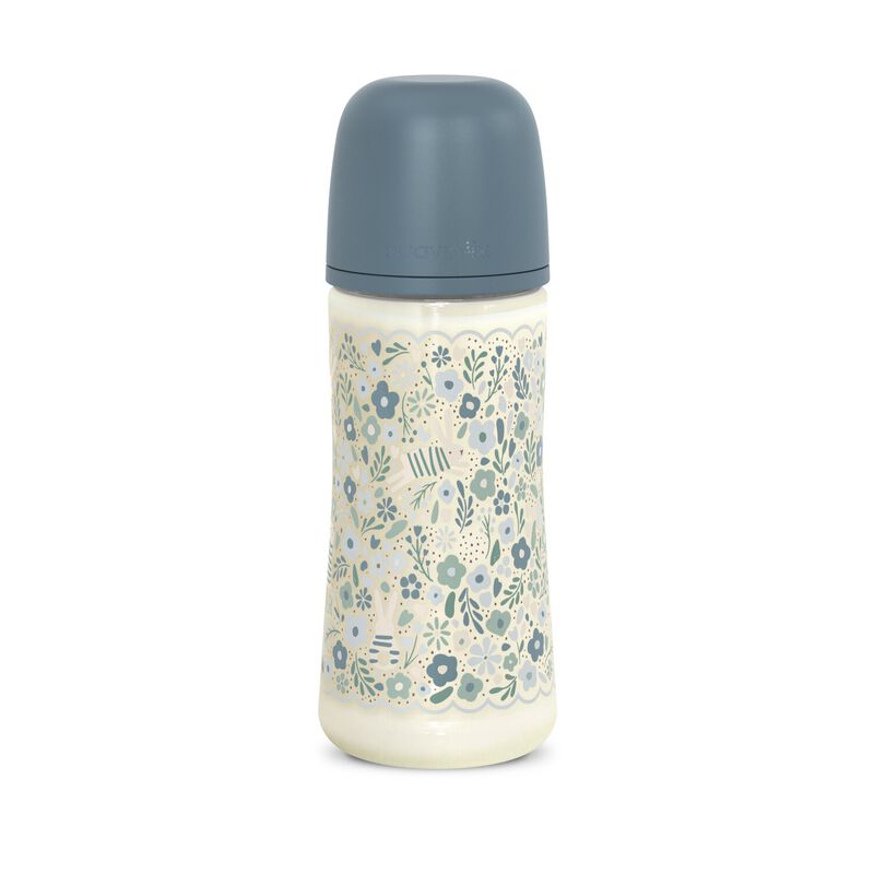 Babyflasche aus Polyamid mit Sauger SX Pro 360 ml Durchfluss L Bonhomia - Blue