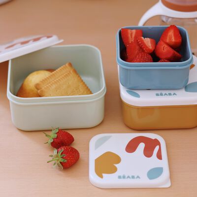 Juego de 3 cajas para aperitivos Playful