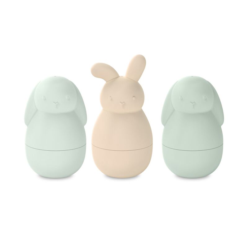 Silicone bath toy set &ndash; assorted colours