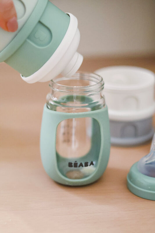 Training Bottle 7 fl oz sage green