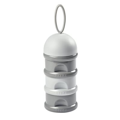 Stackable Baby Formula Dispenser grey 