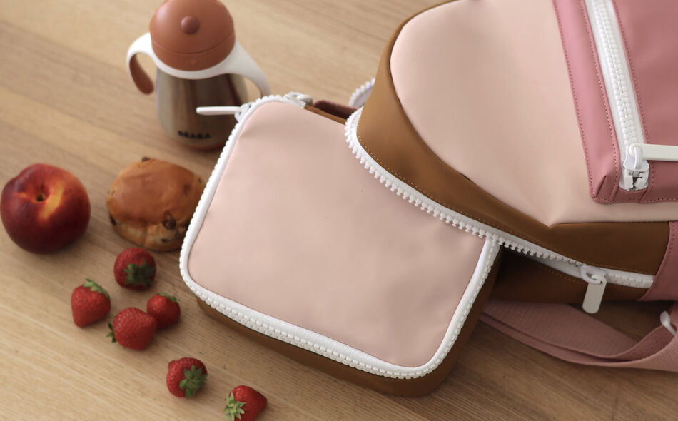 Trousse &agrave; gouter isotherme Faro DUSTY PINK