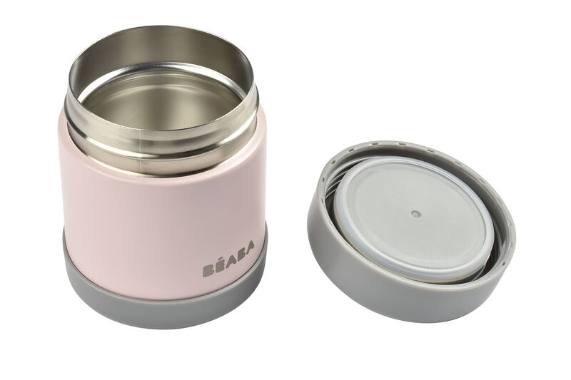 Stainless Steel Insulated Jar 10 oz light pink
