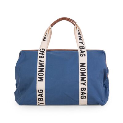 Nursery bag Family Bag Signature Canvas indigo