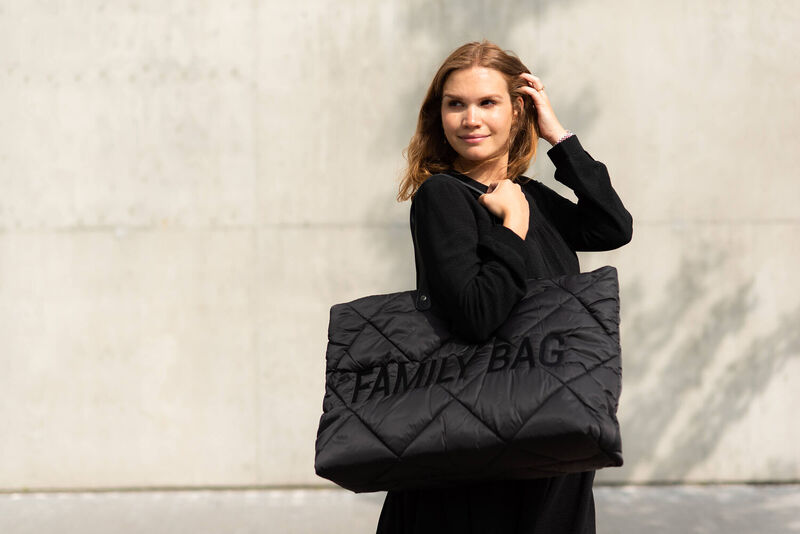 Family Bag Sac A Langer - Matelass&eacute; - Noir