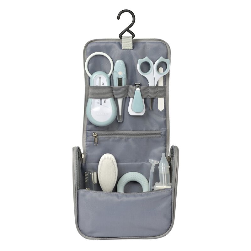 Grooming kit green blue