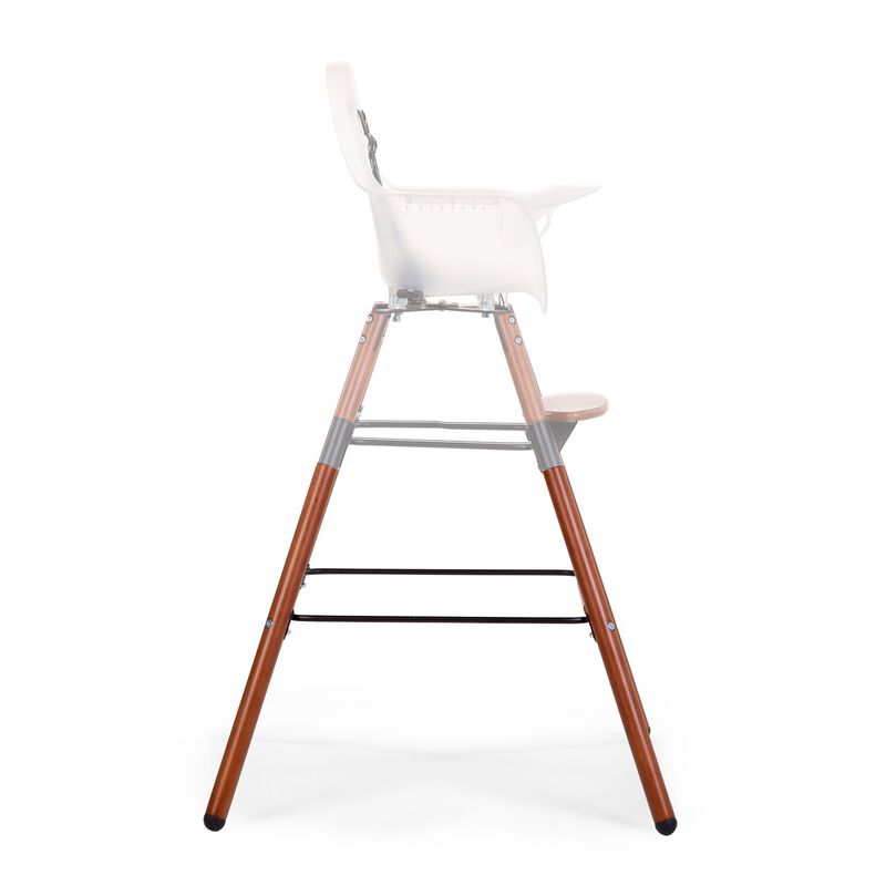 Evolu Extra Set Lange Poten + Voetsteun - Hout - Donker Natu