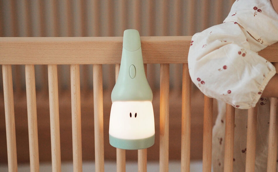 Pixie TORCH Night Light sage green