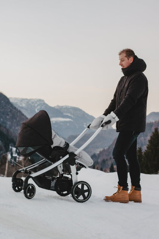 BEABA Stroller Muffs - Grey