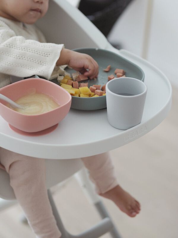 4-Piece Silicone Dinner Set eucalyptus