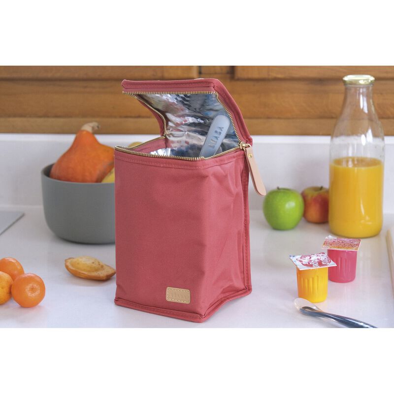 Isolierte Lunchtasche terracota