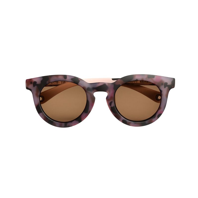 Sunglasses 2-4 years happy pink tortoise