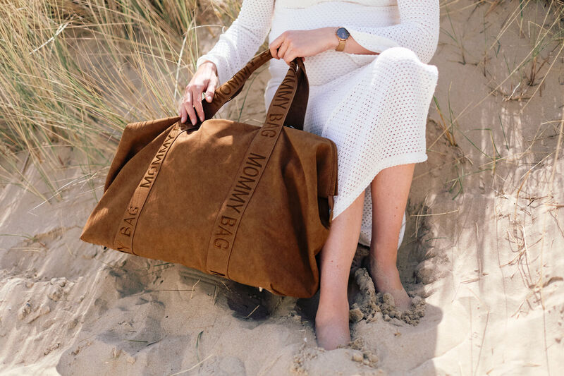 Mommy Bag &reg; Wickeltasche &ndash; Signature-Look - Prestige - Haselnuss
