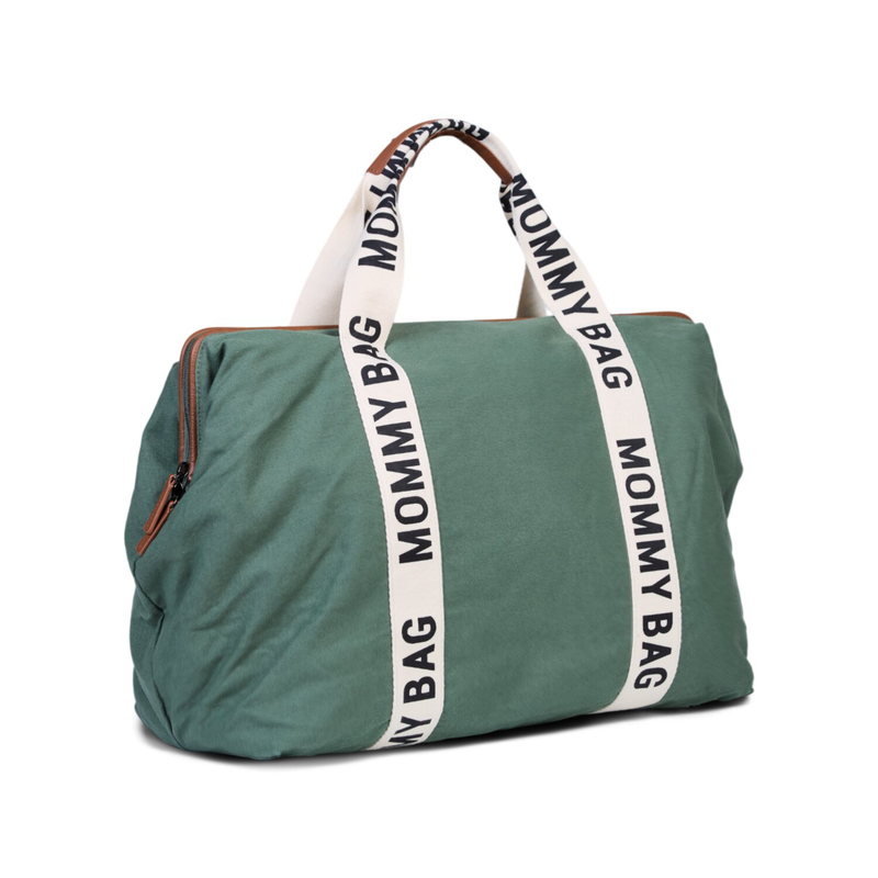 Mommy Bag ® Sac A Langer - Signature - Toile - Vert (Childhome) - Image 7
