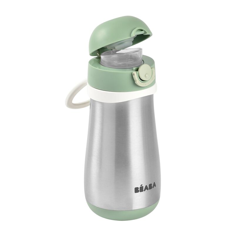 Stainless steel bottle 350 ml sage green