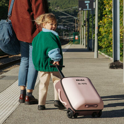 Valise avec assise de voyage Luggage Eazy  - Sorbet 