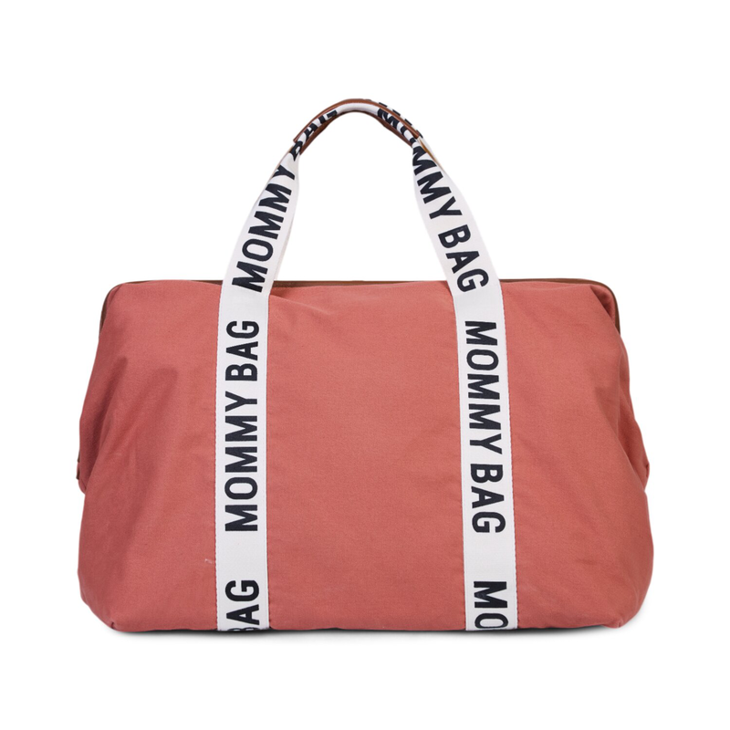 Mommy Bag &reg; Sac A Langer &ndash; Signature - Toile - Terracotta