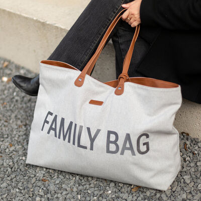 Nursery bag Family Bag Canvas grey