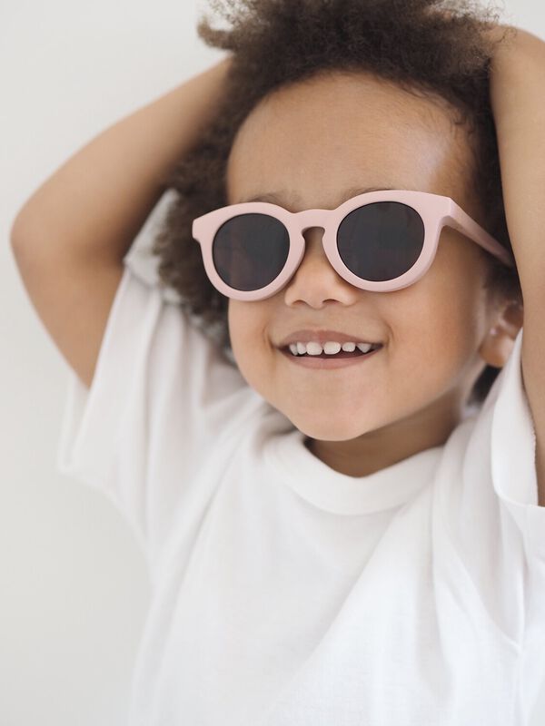 Toddler Sunglasses 2-4yr - Happy Dusty Rose