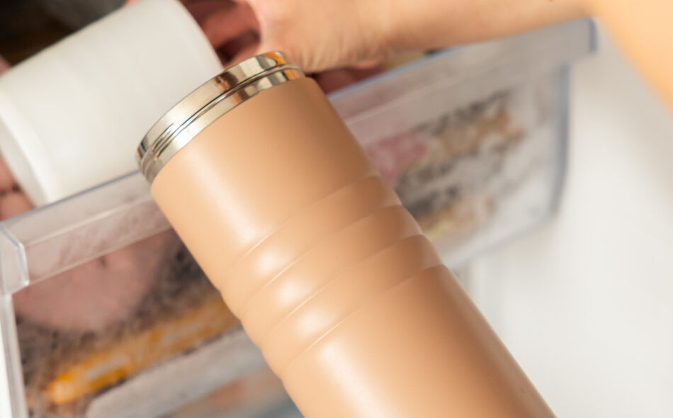 Tube de refroidissement 360&deg; pour refroidisseur nomade pour lait maternel