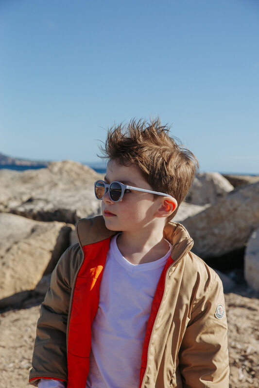 Occhiali da sole 4-6 anni Sunrise - Ciottolo