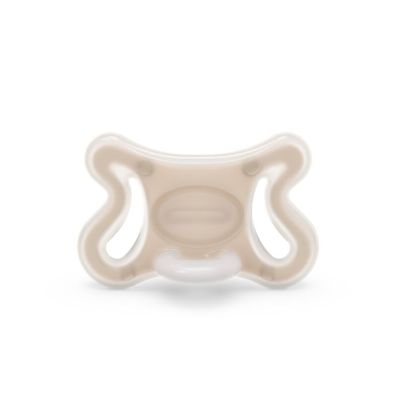 ZERO.ZERO symmetrical soother 0/6m Sand