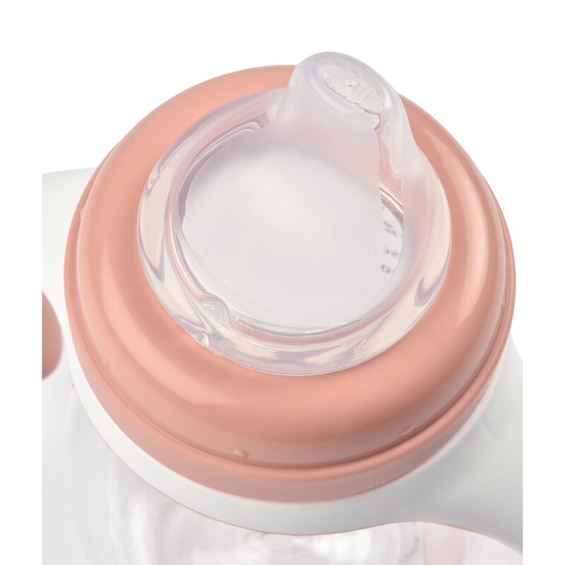 Biberon d'apprentissage 2 en 1 - 210ml Vieux rose
