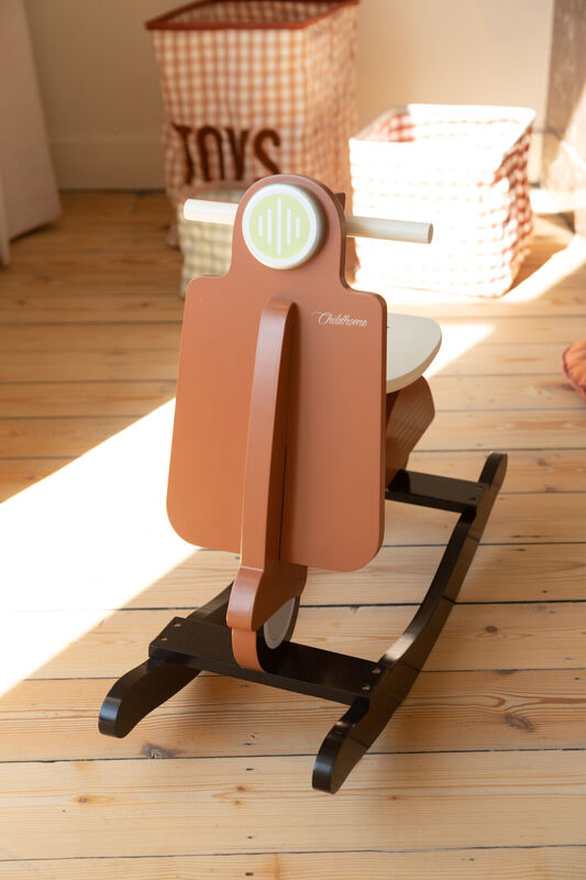 Scooter A Bascule - MDF - Rouille Noir