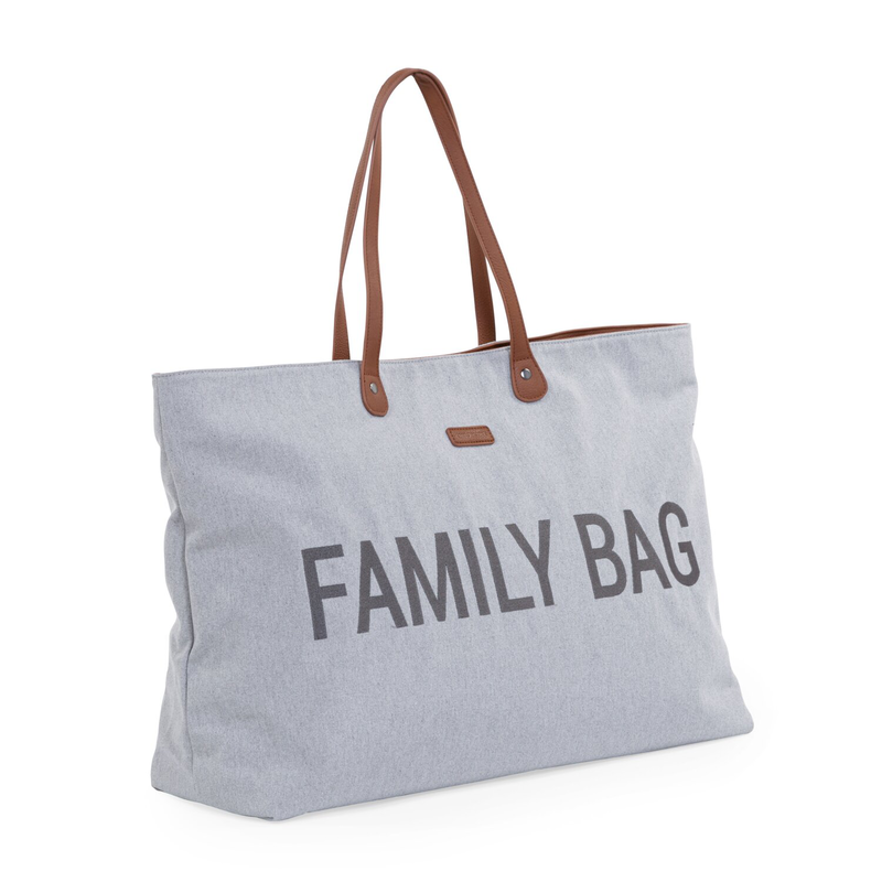 Family Bag Sac A Langer - Canvas - Gris