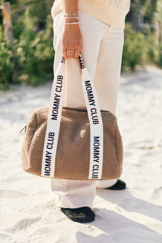 Nursery bag Mommy Club - Signature - Teddy Soft Brown