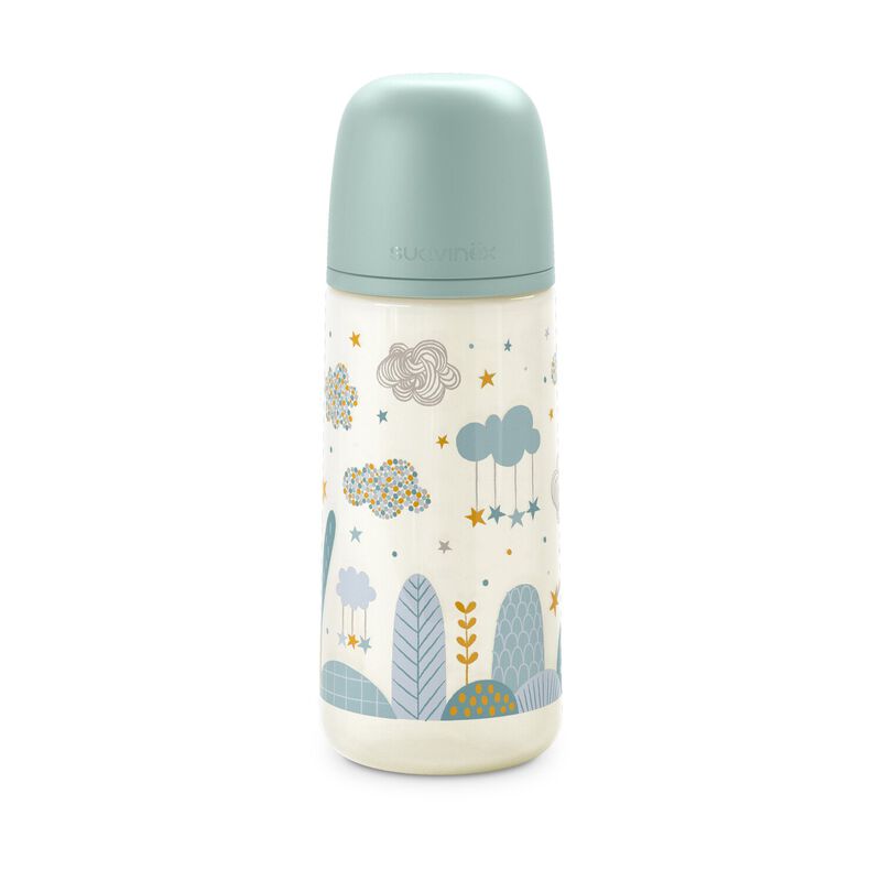 Dreams 360 ml L flow SX Pro zuigfles met speen Blue
